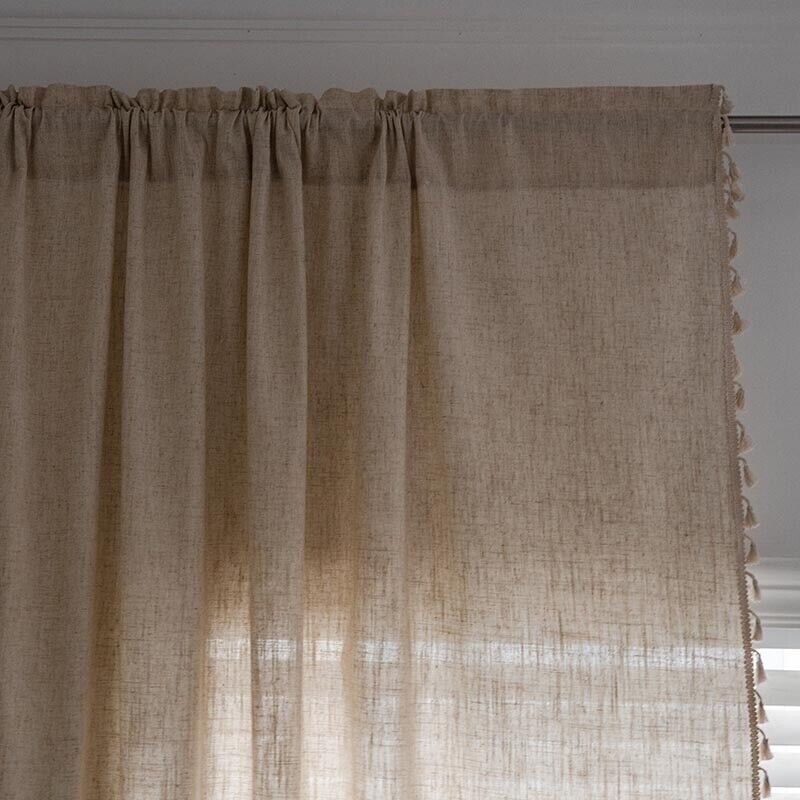 Stylish Bamboo Curtains for Noise Reduction and Heat Insulation