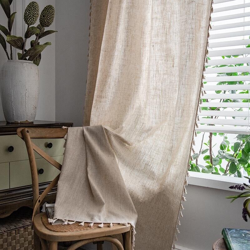 Stylish Bamboo Curtains for Noise Reduction and Heat Insulation