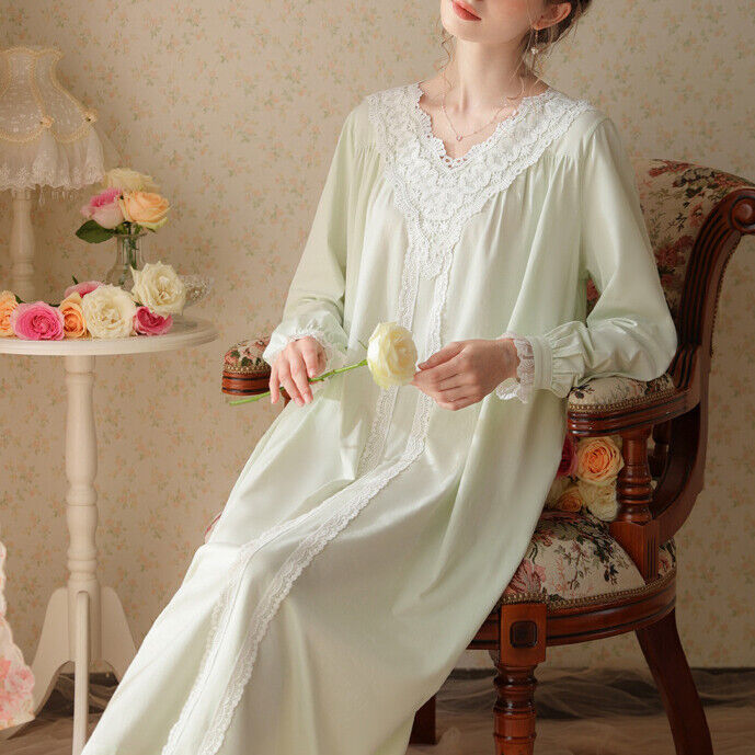 Long Sleeve Nightdress Loose Pajamas