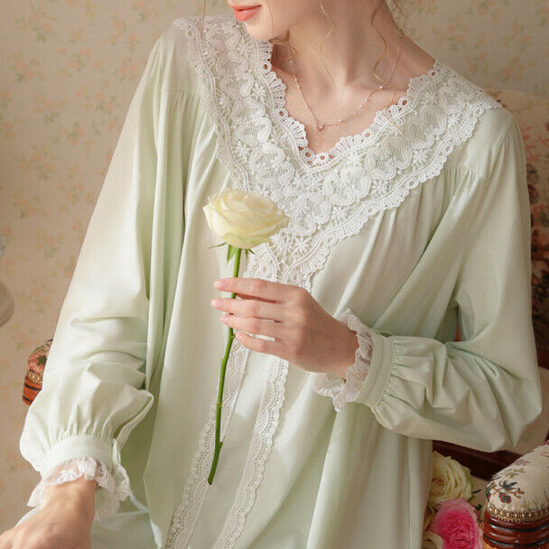 Long Sleeve Nightdress Loose Pajamas