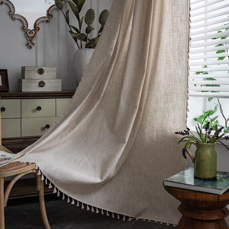 Stylish Bamboo Curtains for Noise Reduction and Heat Insulation