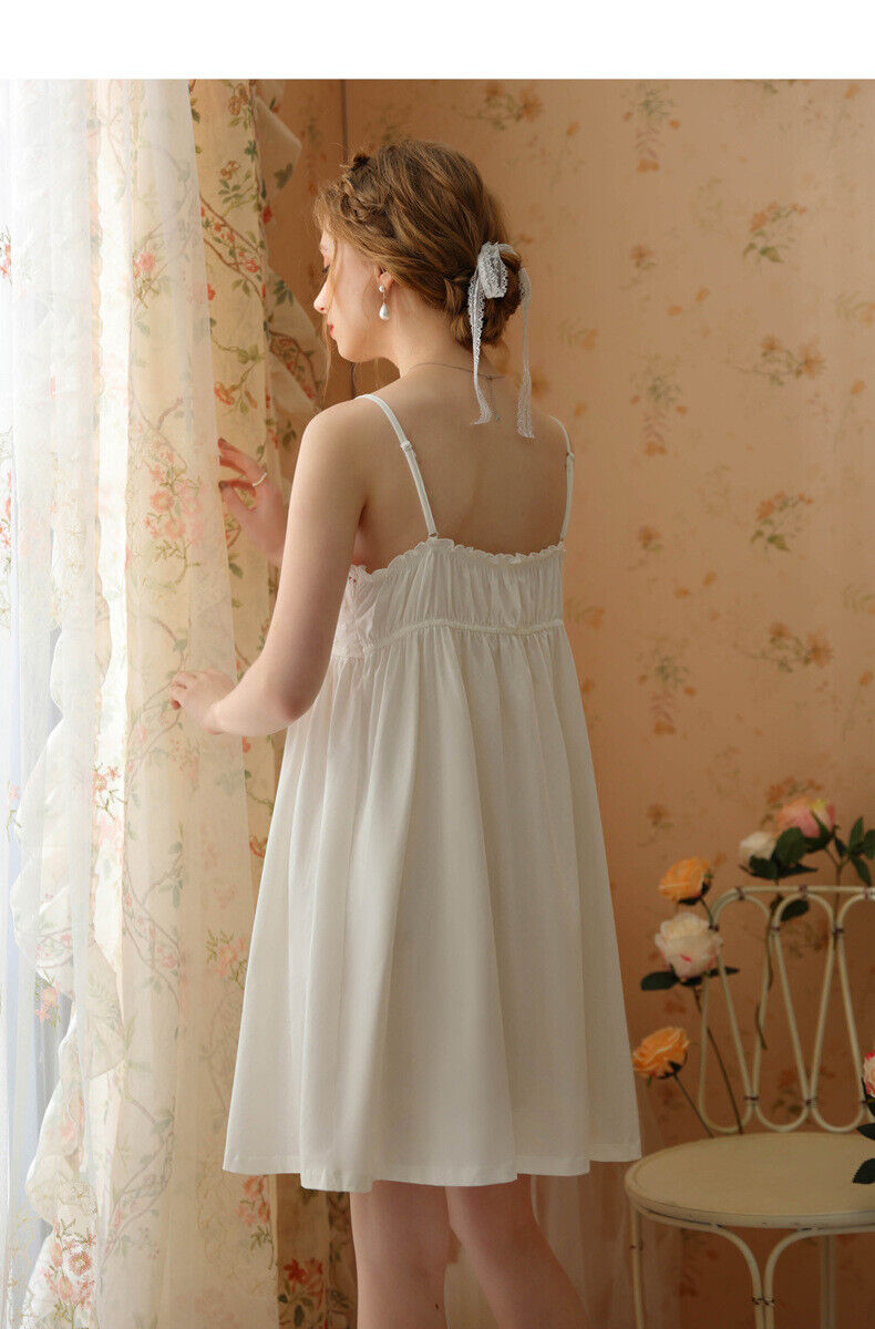 Lace Sweet Pajamas Dress