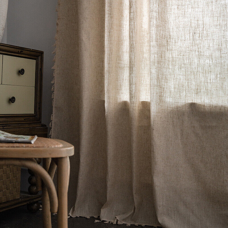 Stylish Bamboo Curtains for Noise Reduction and Heat Insulation