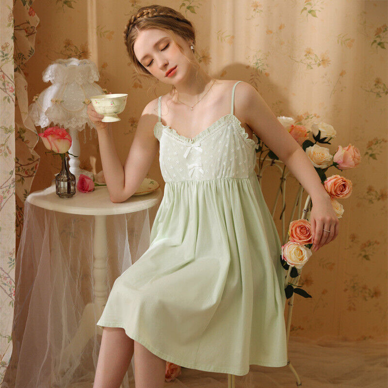 Lace Sweet Pajamas Dress