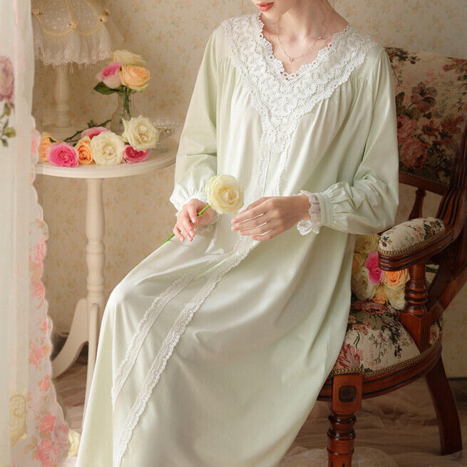 Long Sleeve Nightdress Loose Pajamas