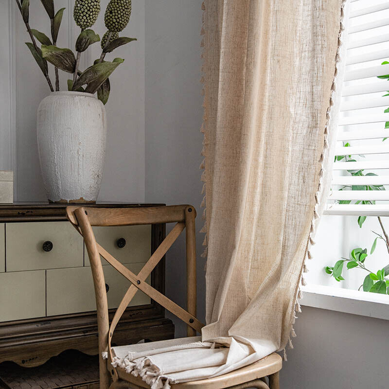 Stylish Bamboo Curtains for Noise Reduction and Heat Insulation