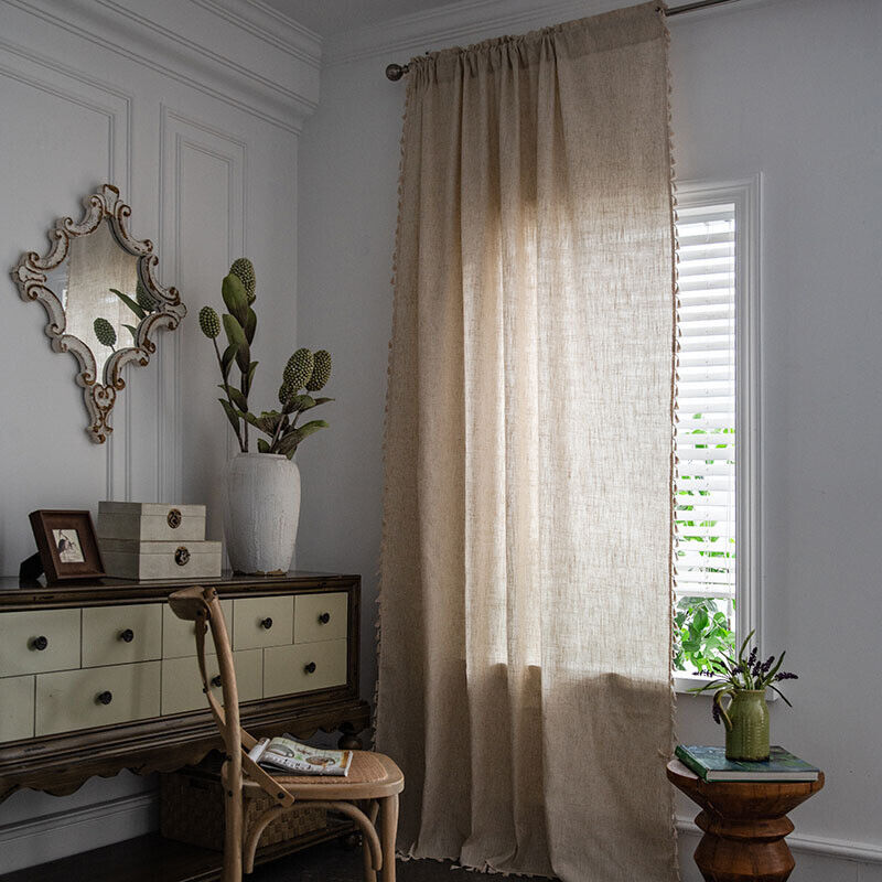 Stylish Bamboo Curtains for Noise Reduction and Heat Insulation