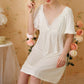 Sweet Cotton Short-Sleeved Nightdress