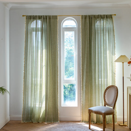 Tassel curtains