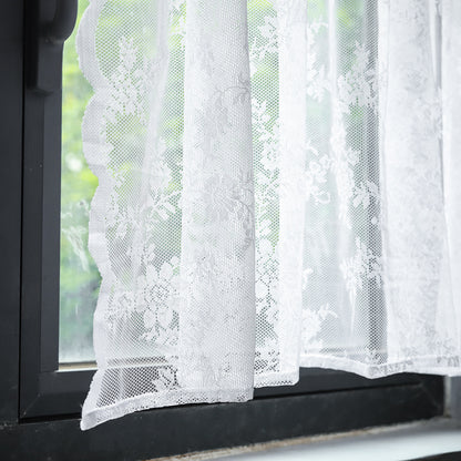 Lace curtains