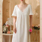 Sweet Cotton Short-Sleeved Nightdress