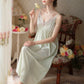 Nightdress Women's Summer Cotton Loose Long Sweet Pajamas